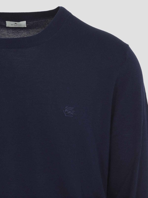 The Best Shops ETRO: Pull col rond - Pull Col Rond - Bleu