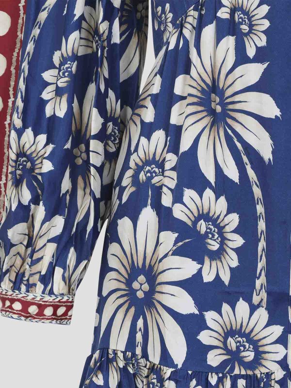 ショートドレス - ブルー shop online: FARM RIO