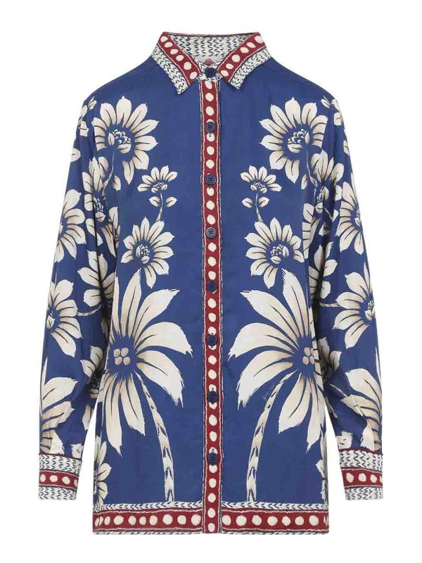 FARM RIO: シャツ - シャツ - ブルー