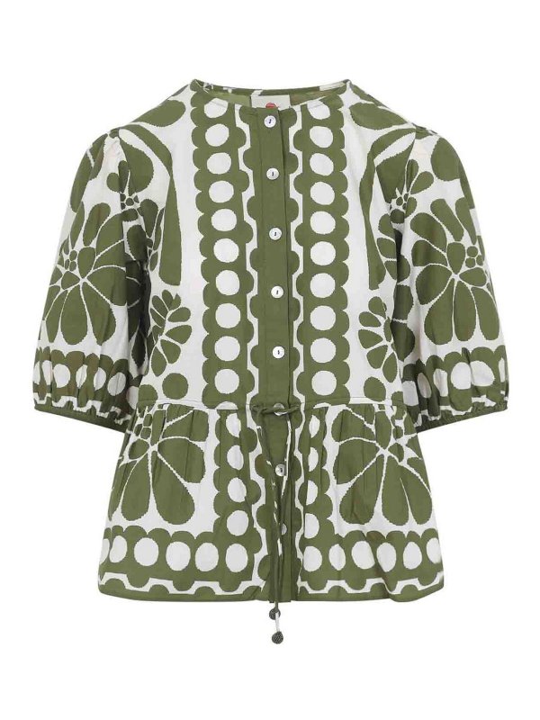 FARM RIO: シャツ - シャツ - 緑