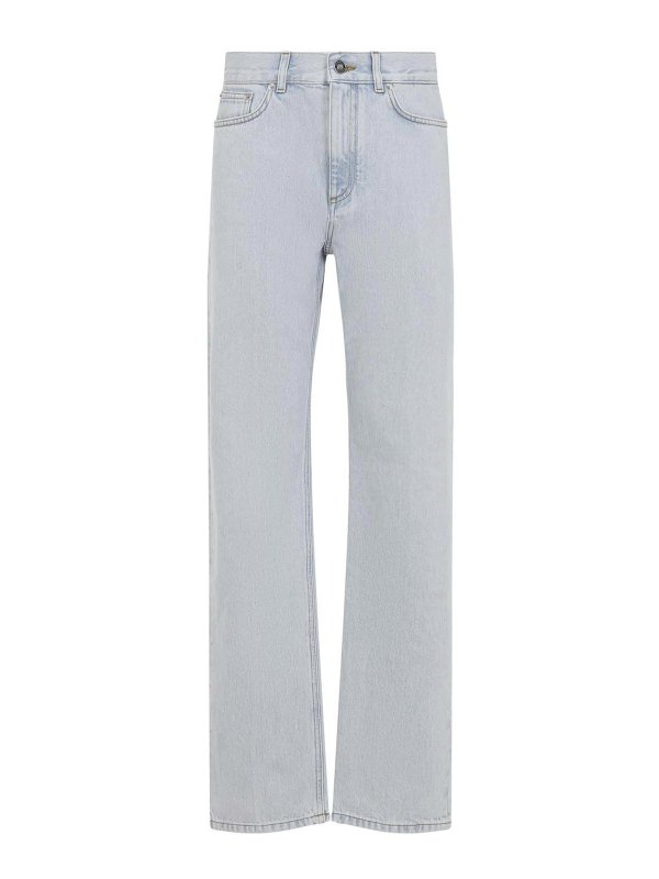 GIVENCHY: straight leg jeans - Jeans