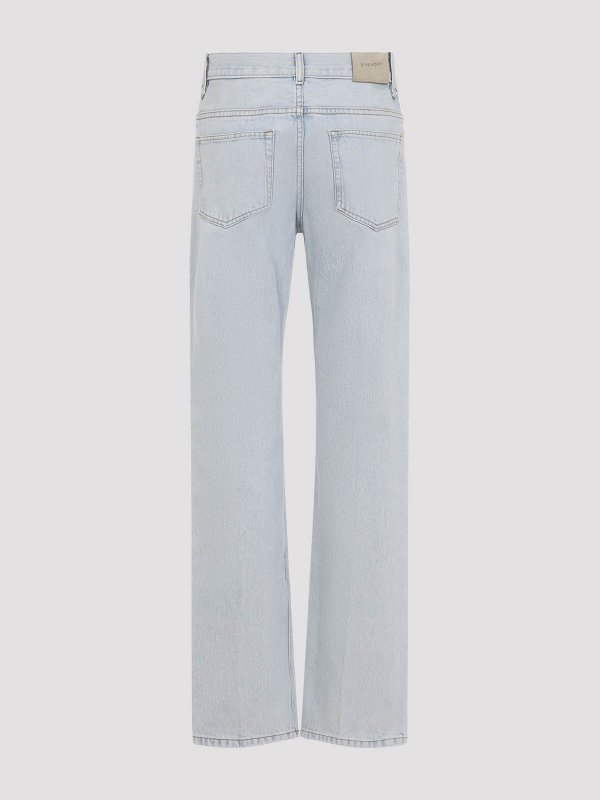 GIVENCHY: straight leg jeans online - Jeans