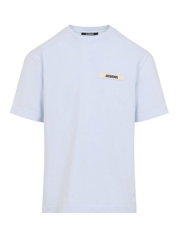JACQUEMUS: T-shirts - T-Shirt - Bleu