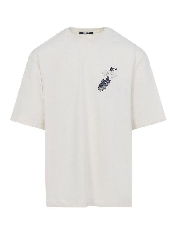 JACQUEMUS: Camisetas - Camiseta - Blanco