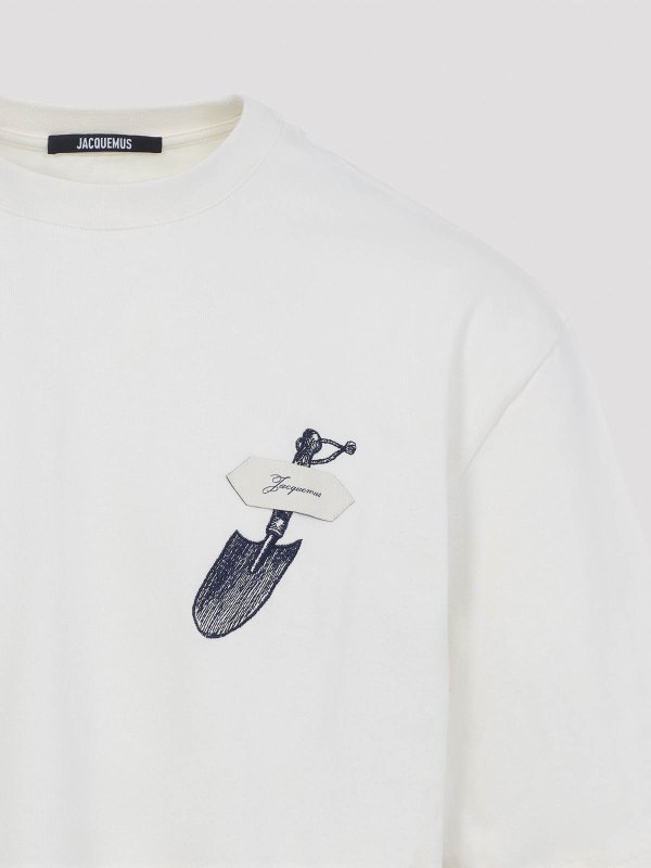 The Best Shops JACQUEMUS: Camisetas - Camiseta - Blanco