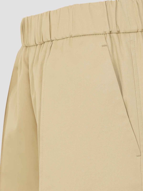 The Best Shops JIL SANDER: スウェットパンツ - トラックスーツ ボトムス - ベージュ