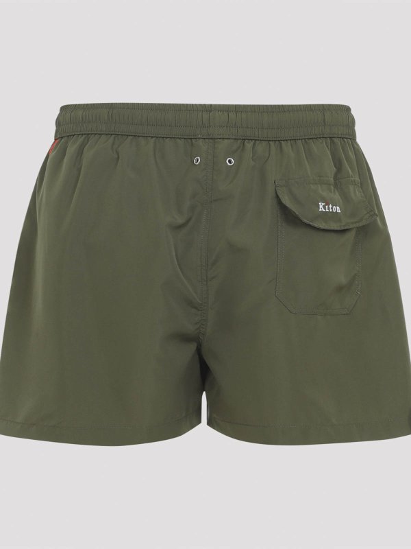 KITON: Swim shorts & swimming trunks online - Polyester Swim Shorts
