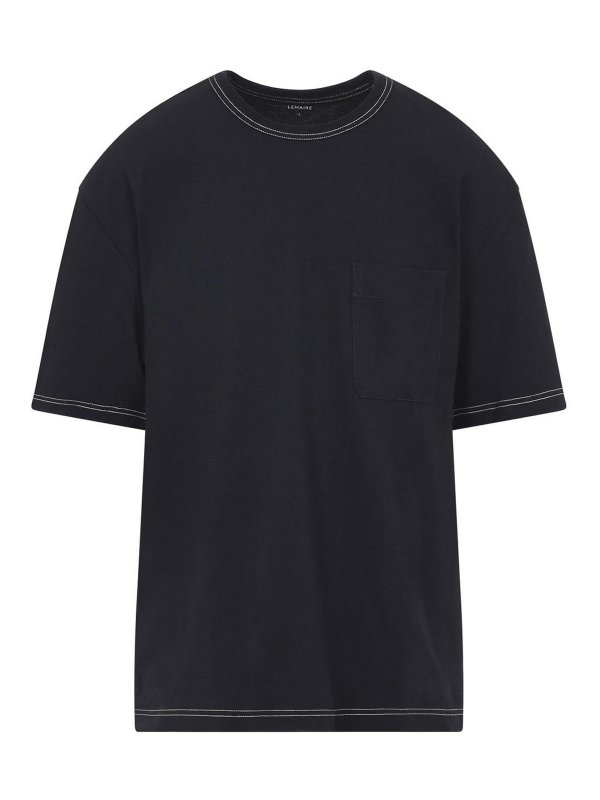 LEMAIRE: Camisetas - Camiseta - Azul