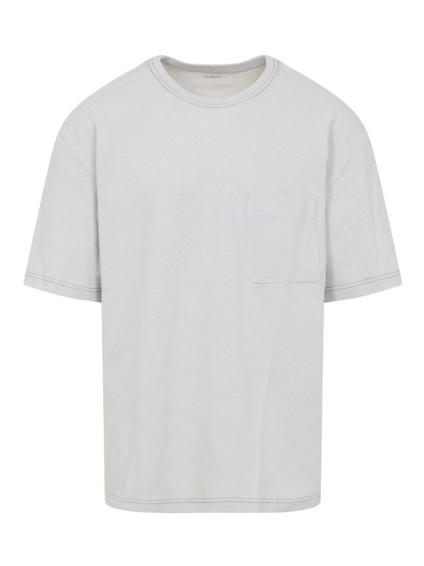 LEMAIRE: Camisetas - Camiseta - Blanco