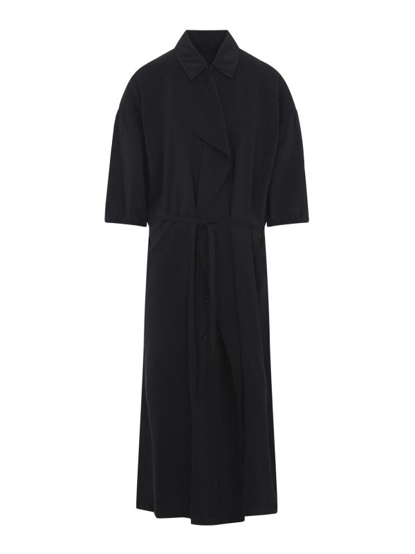 LEMAIRE: ニーレングスドレス - 膝丈ドレス - 黒