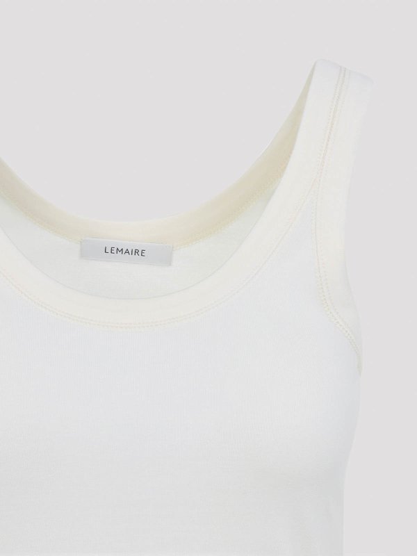 The Best Shops LEMAIRE: Tops und Tank Tops - Top - Weiß