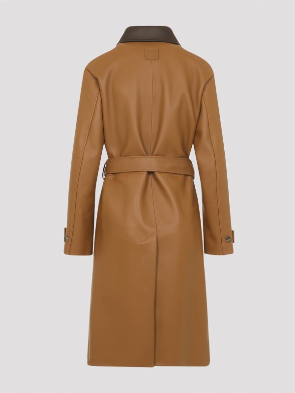 LOEWE: Ledermäntel online - Ledermantel - Beige