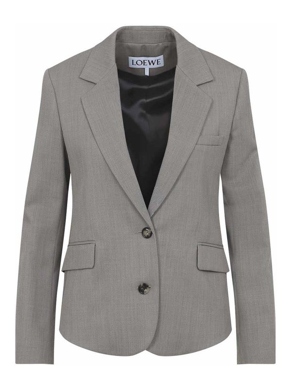 LOEWE: Blazer - Blazer - Beige