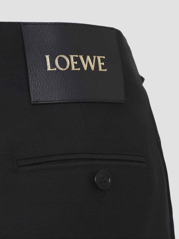The Best Shops LOEWE: カジュアルトラウザー - カジュアルパンツ - 黒