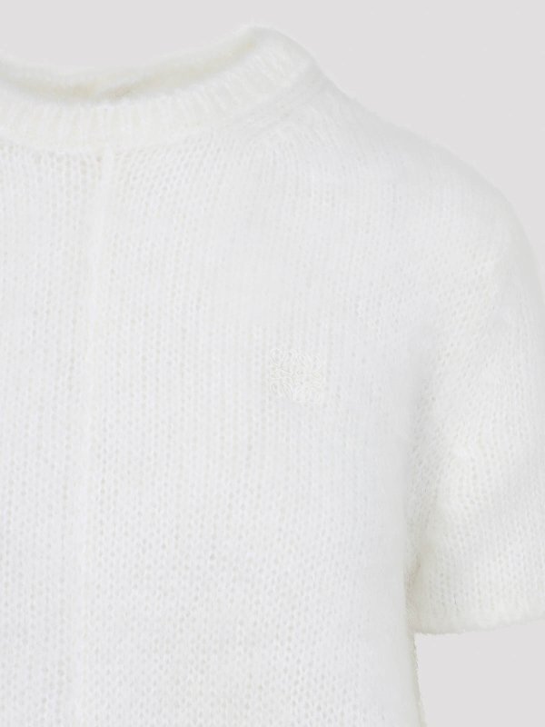 The Best Shops LOEWE: Pull col rond - Pull Col Rond - Blanc
