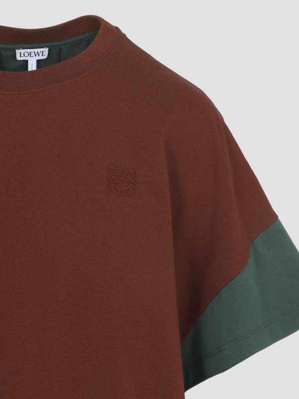 The Best Shops LOEWE: T-shirts - T-Shirt - Braun