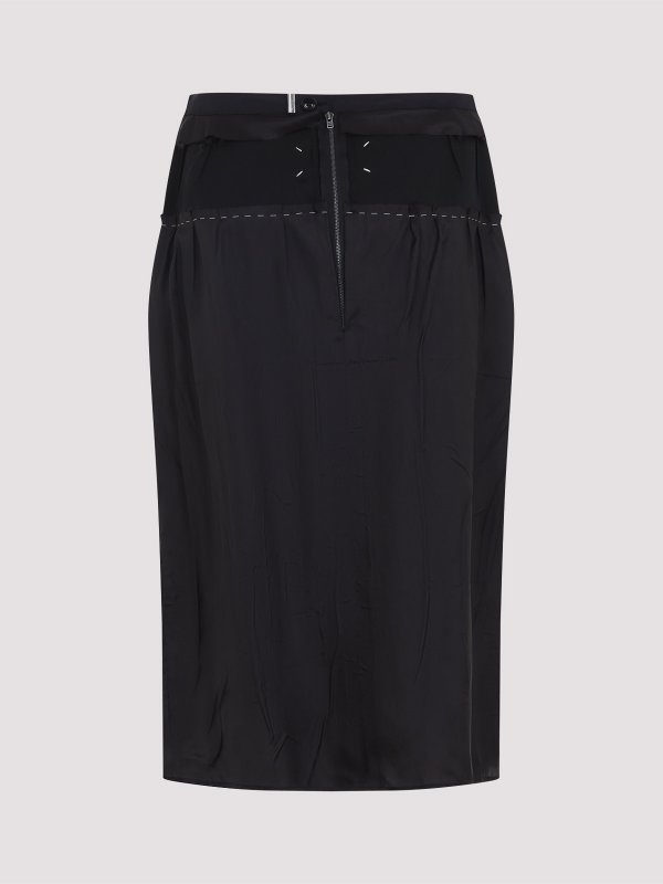 Maison Margiela: Knee length skirts & Midi online - Acetate Midi Skirt