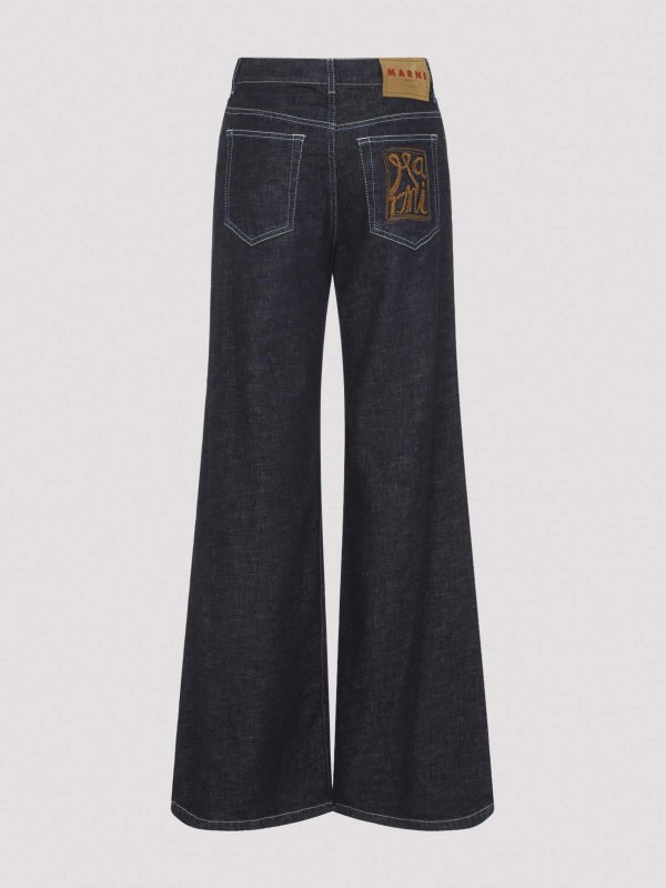 Marni: Jeans Rectos online - Vaqueros Rectos - Azul