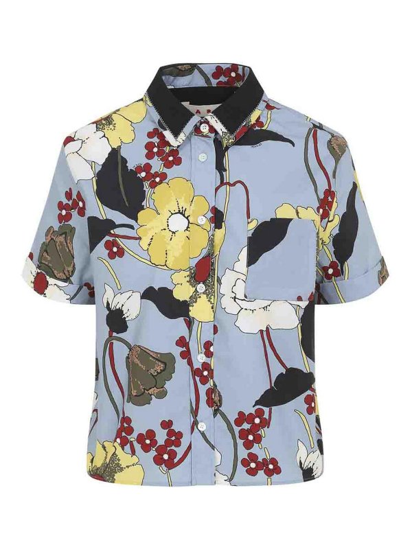 Marni: camicie - Camicia in cotone