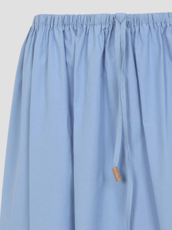 The Best Shops Marni: Knielange und Midi Röcke - Midirock - Hellblau