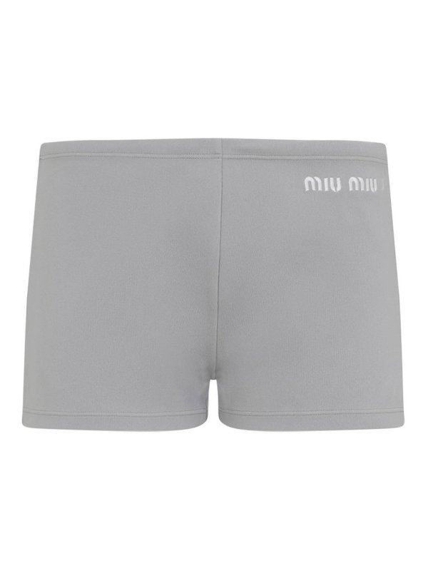 MIU MIU: Trousers Shorts - Polyamide Shorts