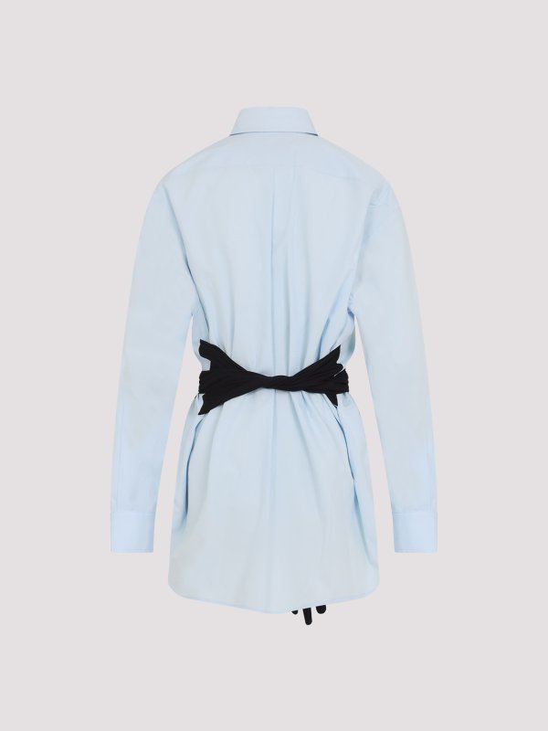 The Best Shops MM6 MAISON MARGIELA: Hemden - Hemd - Hellblau