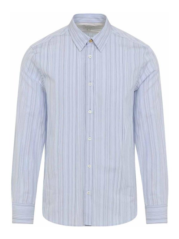 PAUL SMITH: シャツ - シャツ - ブルー