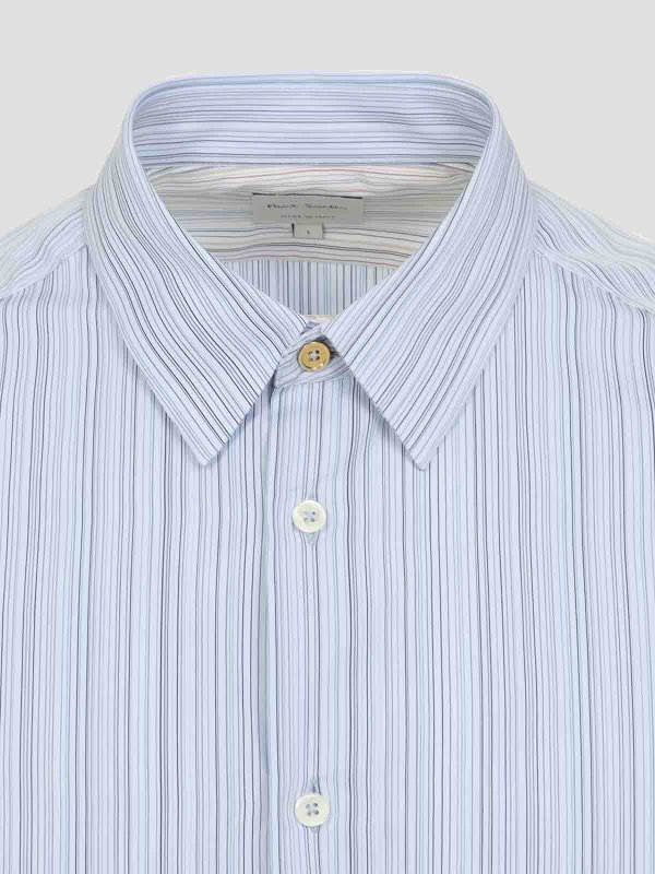 シャツ - ブルー Replica 
online: PAUL SMITH