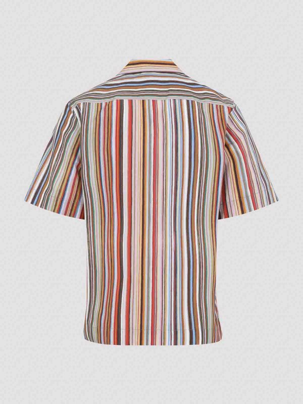 PAUL SMITH: shirts online - Short Sleeves Regular Fit Shirt