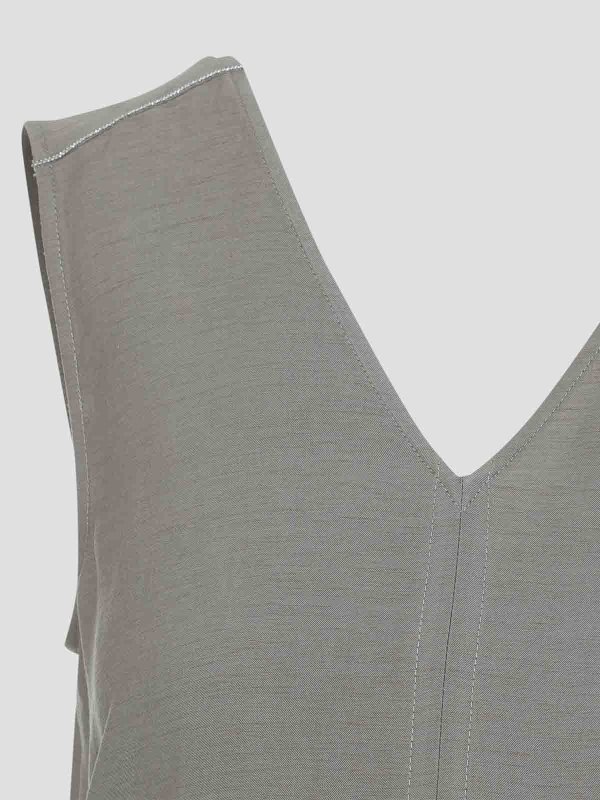 The Best Shops PESERICO: ニーレングスドレス - 膝丈ドレス - ダークグレー