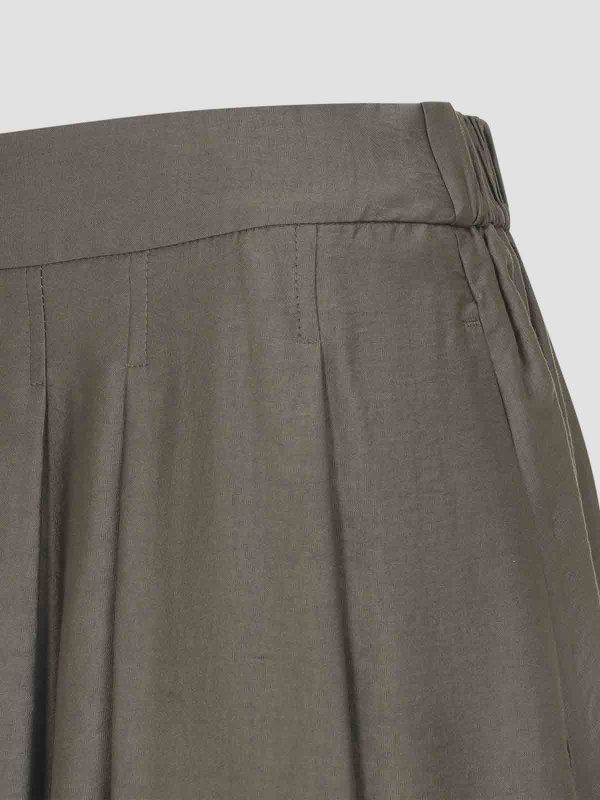 The Best Shops PESERICO: ニーレングススカート＆ミディ丈 - 膝丈/ミディスカート - ブラウン