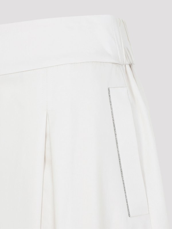 The Best Shops PESERICO: ニーレングススカート＆ミディ丈 - 膝丈/ミディスカート - ベージュ