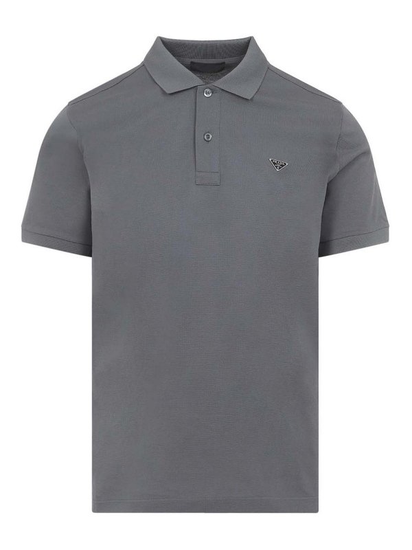 PRADA: polo shirts - Cotton Polo