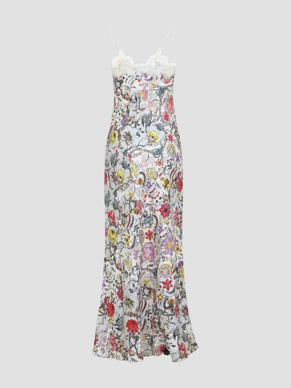 ROBERTO CAVALLI: マキシドレス online - マキシドレス - ベージュ