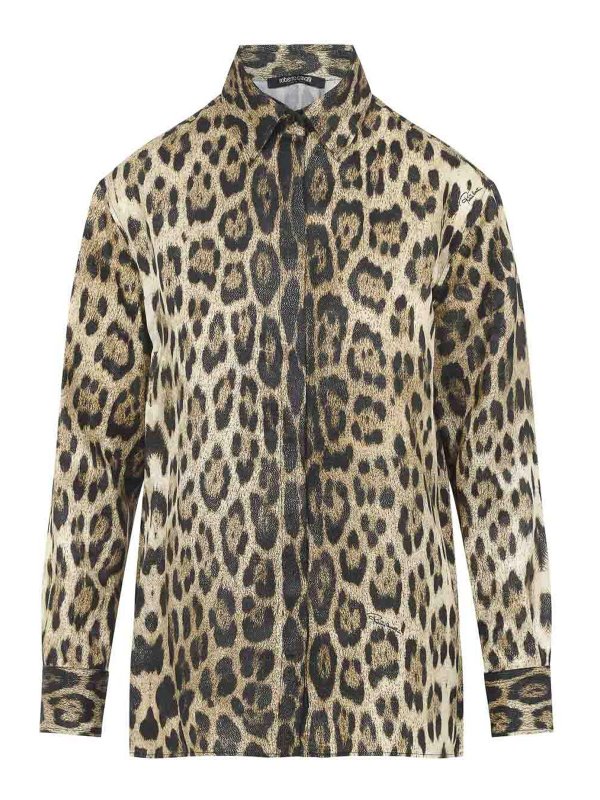 ROBERTO CAVALLI: Hemden - Hemd - Beige