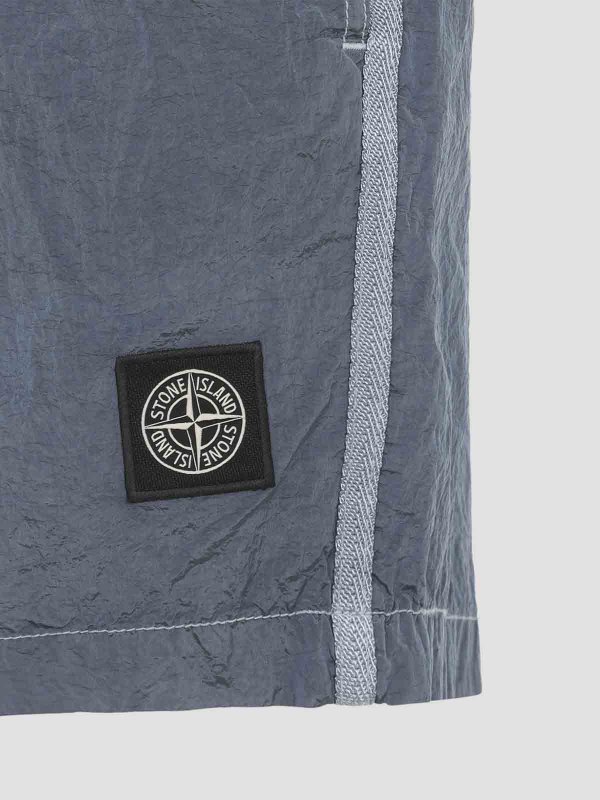 The Best Shops STONE ISLAND: トラウザーショーツ - ショートパンツ - ダークブルー
