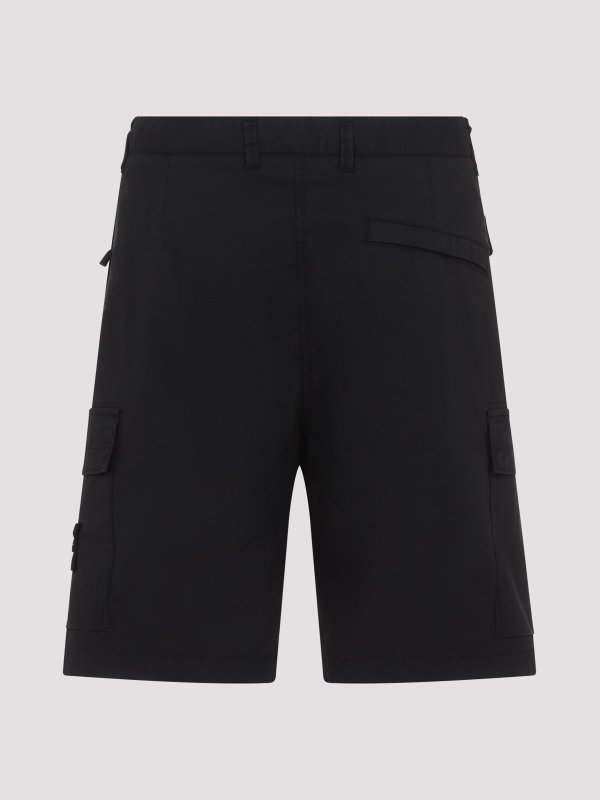 STONE ISLAND: トラウザーショーツ online - ショートパンツ - 黒