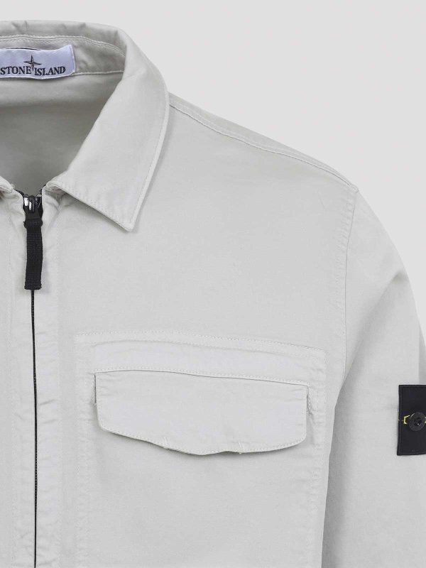 The Best Shops STONE ISLAND: Hemden - Hemd - Hellgrau