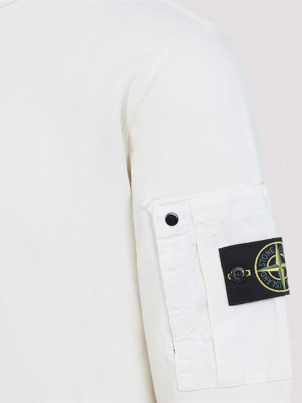 The Best Shops STONE ISLAND: スウェット＆セーター - スウェットシャツ/セーター - 白