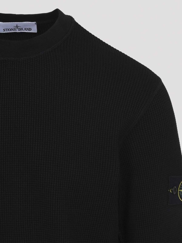 The Best Shops STONE ISLAND: スウェット＆セーター - スウェットシャツ/セーター - 黒