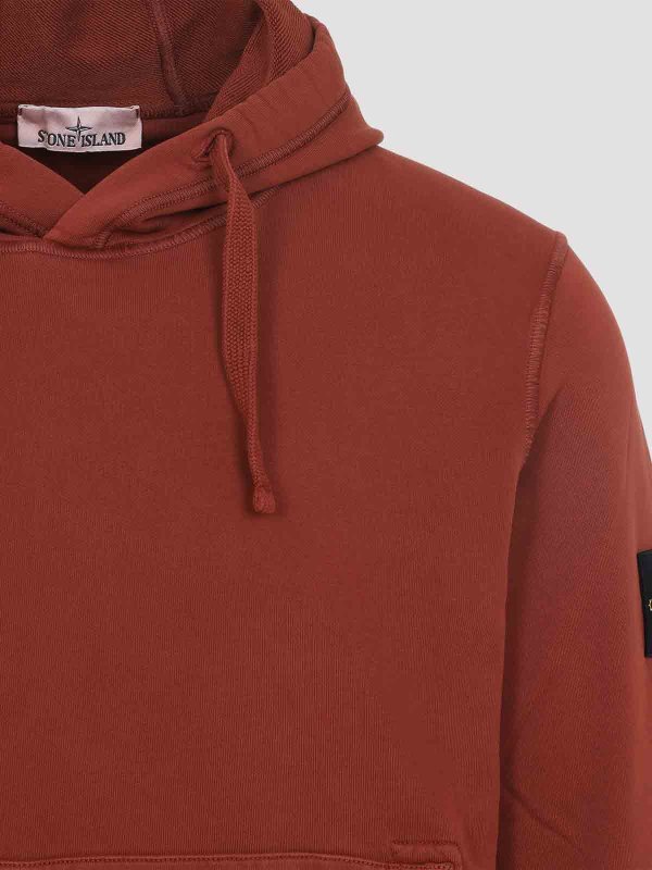 スウェットシャツ/セーター - 赤 Replica 
online: STONE ISLAND