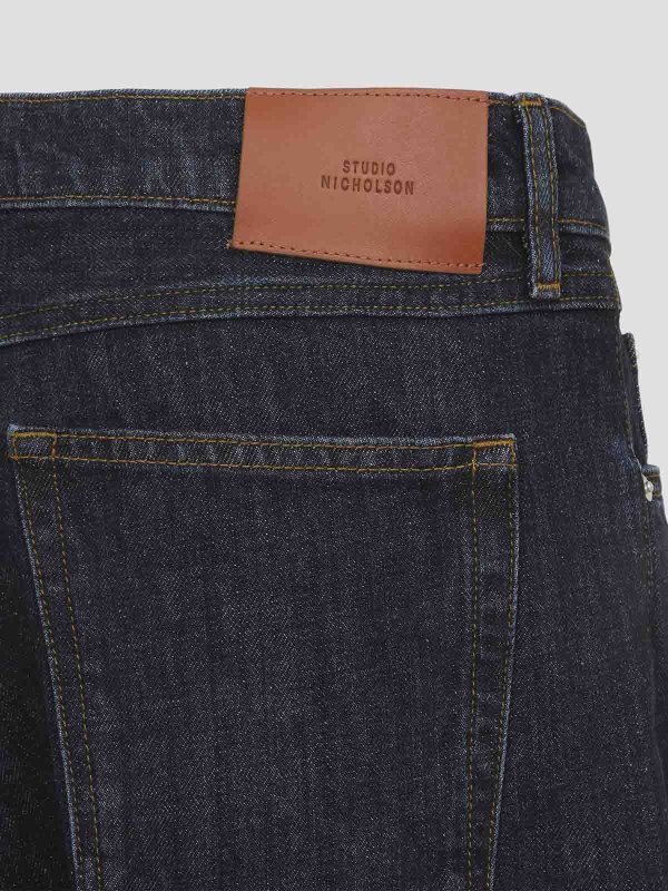 The Best Shops STUDIO NICHOLSON: ストレートジーンズ - ストレートジーンズ - ライトウォッシュ