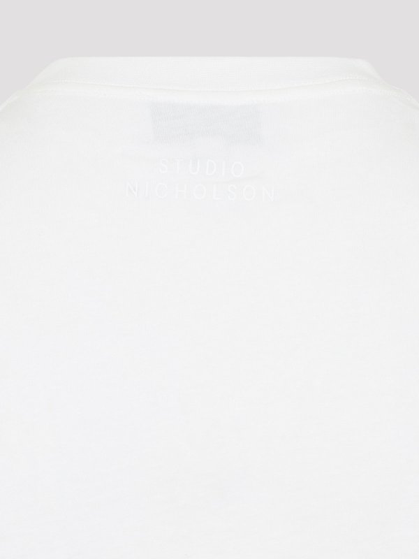 Camiseta - Blanco shop online: STUDIO NICHOLSON