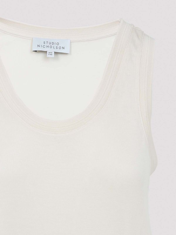 The Best Shops STUDIO NICHOLSON: Chalecos - Chaleco - Beis