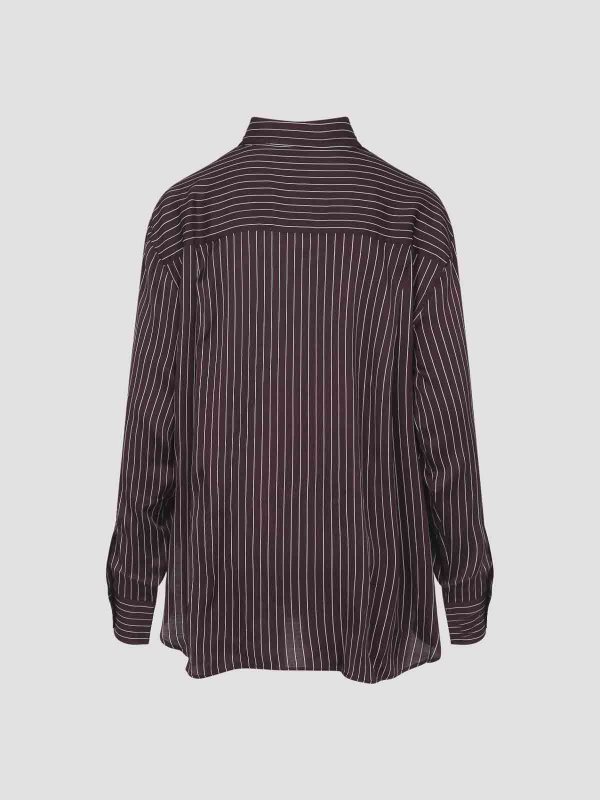 THE FRANKIE SHOP: シャツ online - シャツ - ボルドー