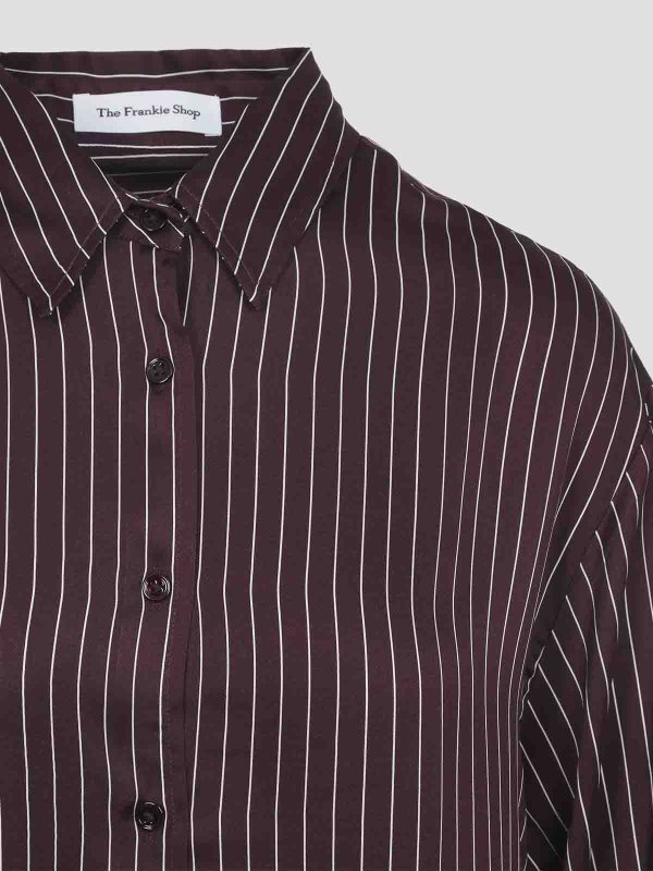 The Best Shops THE FRANKIE SHOP: シャツ - シャツ - ボルドー