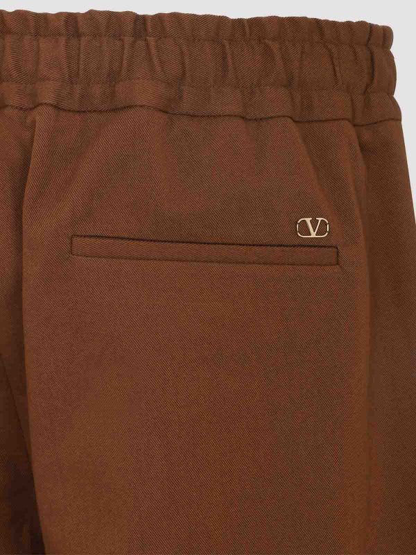 The Best Shops VALENTINO: straight leg jeans - Wool Pants