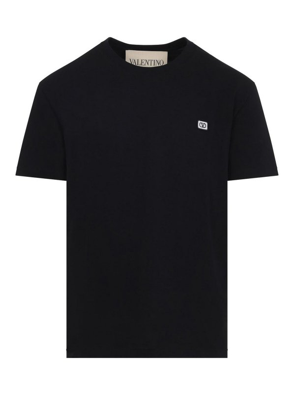 VALENTINO: Camisetas - Camiseta - Negro
