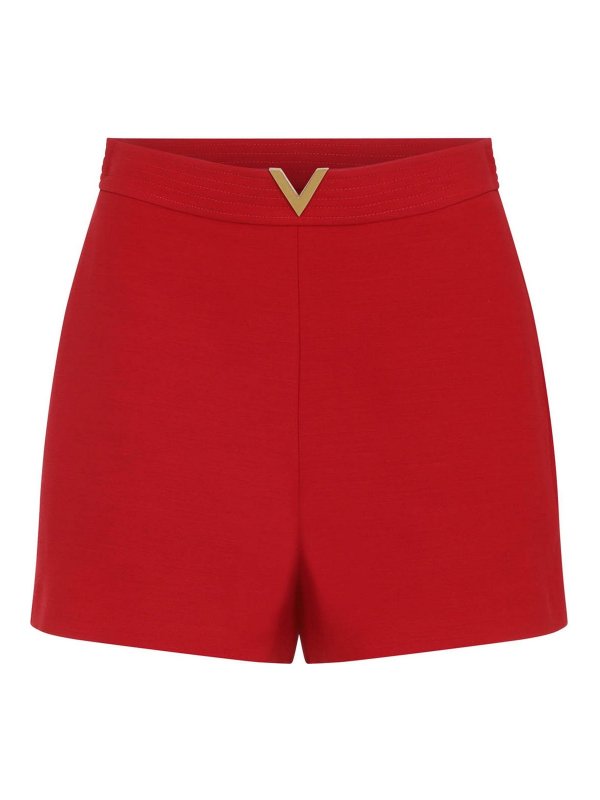 VALENTINO: Trousers Shorts - Wool Bermuda