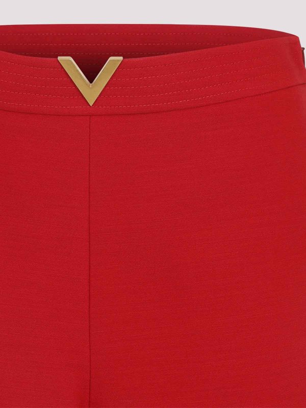 The Best Shops VALENTINO: Trousers Shorts - Wool Bermuda